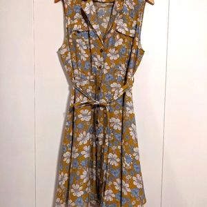 Retro Floral Summer Dress